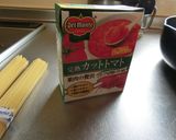 カットトマトで簡単トマトスパゲッティー作り方2写真