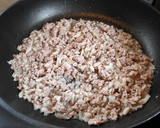 簡単＆美味！蓮根と豚ひき肉の炒めご飯作り方3写真