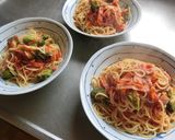 カットトマトで簡単トマトスパゲッティー作り方7写真