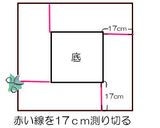 新聞紙の箱からカステラ作り方3写真
