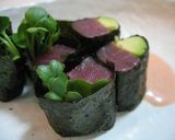 まぐろとアボカドの海苔巻き作り方6写真