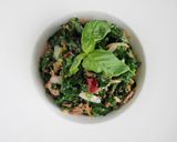 ケールとひき肉のガパオ(バジル)炒め作り方11写真