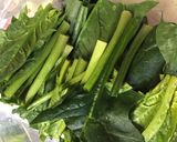 簡単！時短緑野菜たっぷりホワイトシチュー作り方1写真
