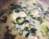 簡単！時短緑野菜たっぷりホワイトシチュー作り方10写真