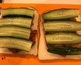 タルタルで鶏の竜田揚げ ホットサンド作り方7写真