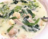 簡単！時短緑野菜たっぷりホワイトシチュー作り方11写真