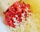 冷めても柔らか！材料３つの節約ハンバーグ作り方1写真