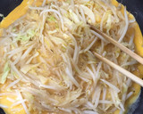超簡単☆キャベツともやしと卵で一品！作り方2写真