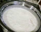 ＊りんご酢でカッテージチーズ＊作り方2写真