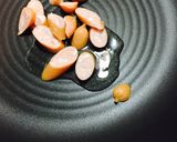 ランチ♡ドライカレーのサラダオムライス作り方4写真