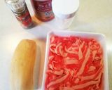 蓮根と牛肉のミルフィーユ焼き作り方1写真