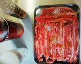 蓮根と牛肉のミルフィーユ焼き作り方3写真