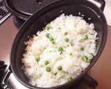 春のふっくらグリンピースご飯ストウブ鍋作り方7写真