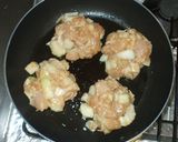 鶏むね肉と玉葱のかき揚げ風♪簡単揚げない作り方8写真