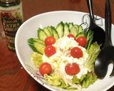 塩麹豆腐のサラダ☆オリーブオイルの香り作り方4写真