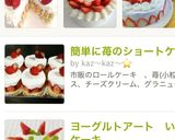 型不要☆簡単ぐるぐるいちごショートケーキ作り方19写真