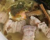香魚粉の塩豚らーめん^_^作り方5写真
