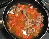 【簡単×本格！】トマト&牛肉の白ワイン煮作り方4写真