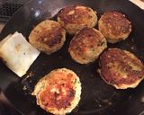 我が家で大ウケ♪ えのき入りつくねバーグ作り方4写真