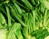 牛肉とほうれん草、茎わかめの甘辛炒め作り方3写真