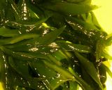 牛肉とほうれん草、茎わかめの甘辛炒め作り方2写真