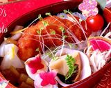 チキンカツ甘辛ソース 春惣菜弁当作り方2写真