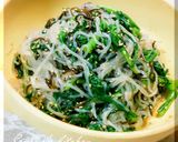 糸こんと菊菜の中華風サラダ作り方6写真