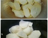 チンして焼く♪青のり里芋で簡単ノリ塩焼き作り方1写真
