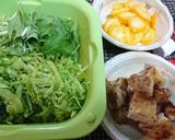 リメイク【豚カツと金柑のオーロラサラダ】作り方1写真
