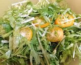 リメイク【豚カツと金柑のオーロラサラダ】作り方4写真