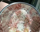 おつまみ簡単肉団子♪作り方1写真