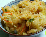 簡単手抜き　1分でかき揚げ丼作り方2写真