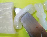 ☆こんにゃく・ふき・うずらの玉子味噌煮物作り方4写真