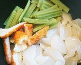 ☆こんにゃく・ふき・うずらの玉子味噌煮物作り方9写真