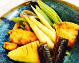 簡単ほっこり！身欠きニシンと蕗と筍の煮物作り方5写真