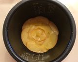 炊飯器で簡単！HMでバラのりんごケーキ作り方9写真