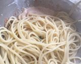 混ぜるだけ☆明太クリームパスタ☆作り方3写真