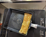 だし巻きたまご☆白だしで簡単☆朝食に作り方4写真