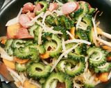 高野豆腐と冷凍ゴーヤで簡単チャンプルー風作り方5写真