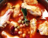 鶏手羽元とビーンズのトマトスパイス煮込み作り方4写真