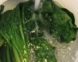 レンジでチン！ほうれん草ごま和え作り方5写真
