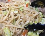 出汁薫る☆じゅわっと焼きうどん。作り方6写真