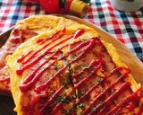 ベーコンエッグチーズトースト。作り方12写真