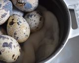 ストウブで簡単うずら卵のゆで卵作り方1写真