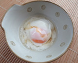 温玉とろ～り！明太子と納豆の和風パスタ作り方3写真
