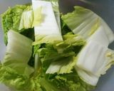 簡単 春白菜と鳥もも肉のクリーム煮作り方2写真