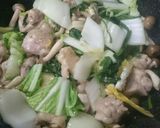 簡単 春白菜と鳥もも肉のクリーム煮作り方13写真