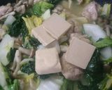 簡単 春白菜と鳥もも肉のクリーム煮作り方15写真