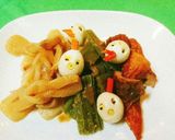 ☆こんにゃく・ふき・うずらの玉子味噌煮物作り方11写真
