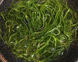 切り昆布のピリ辛醤油炒め作り方1写真